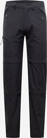 ICEPEAK Outdoorové kalhoty 'BIRKENFELD' – šedá: přední strana