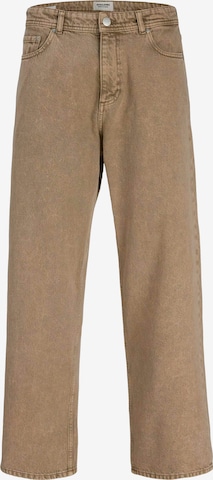 JACK & JONES Broek 'JPSTALEX ANTONIO' in Bruin: voorkant