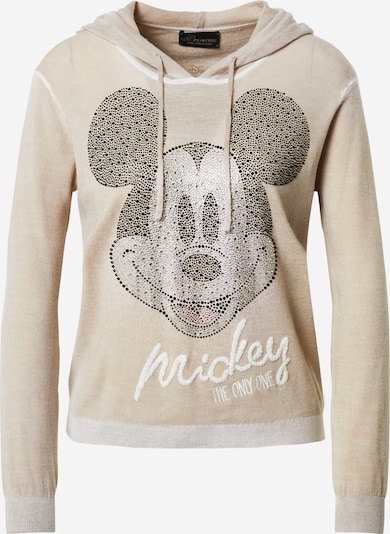 PRINCESS GOES HOLLYWOOD Sweater majica 'Hoody Mickey' u svijetlobež / miks boja, Pregled proizvoda