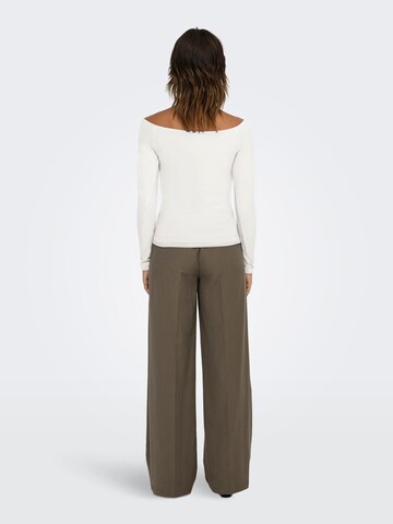 ONLY Shirt 'ONLGLAMOUR' in White