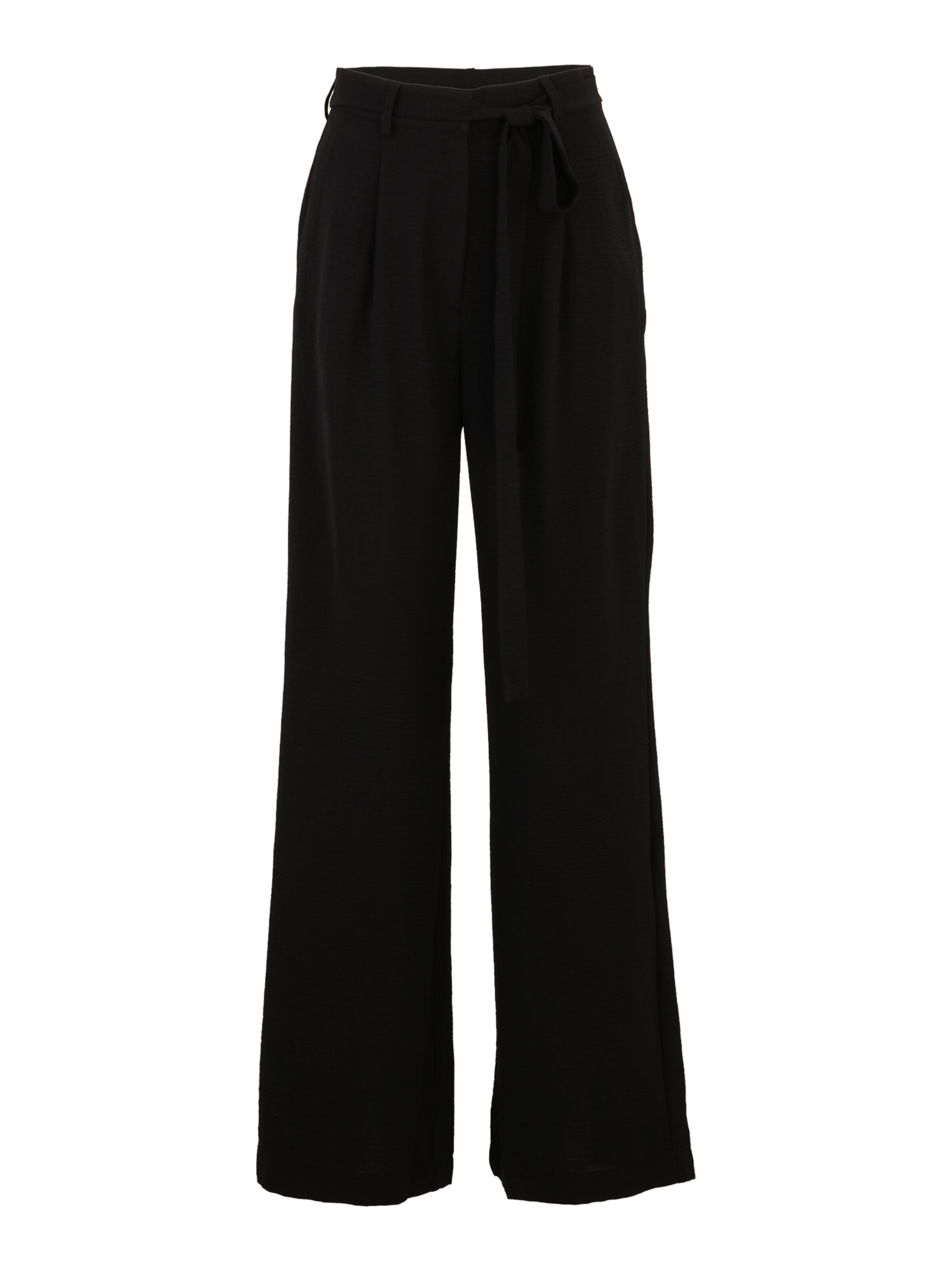 Loosefit Pantalon à pince 'VMJADINA' Vero Moda Tall en noir : devant