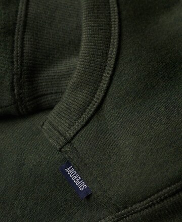Superdry Sweatvest 'Essential' in Groen