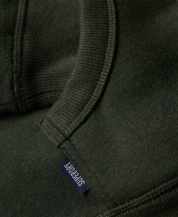 Superdry Zip-Up Hoodie 'Essential' in Green