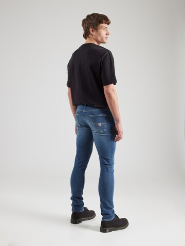 Coupe slim Jean 'MIAMI' GUESS en bleu