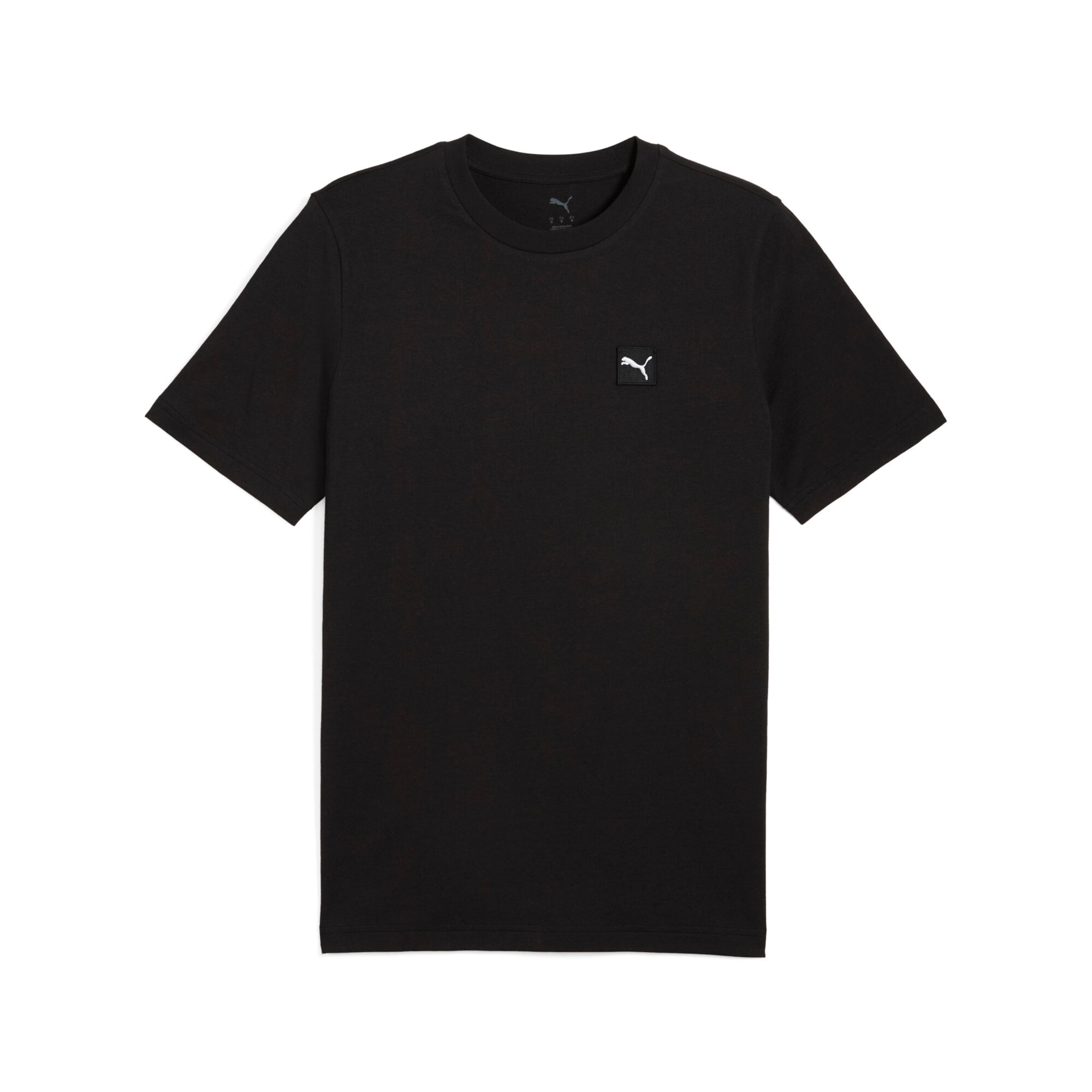 PUMA - Camisa 'Essentials Elevated' em preto: frente