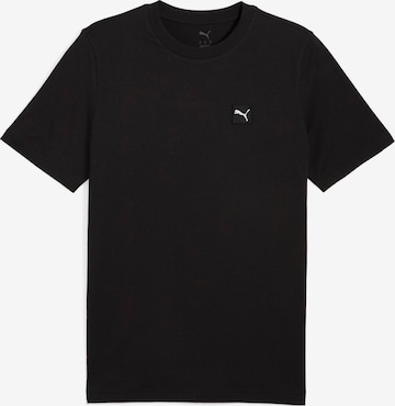 PUMA Футболка 'Essentials Elevated' в Черный: спереди