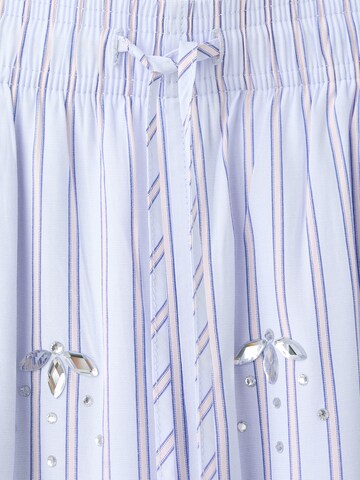 MANGO Regular Hose 'Jewlery' in Blau