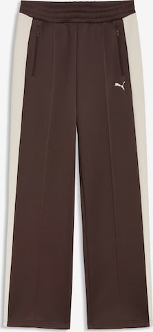 PUMA Sportbroek 'T7 Always On' in Bruin: voorkant