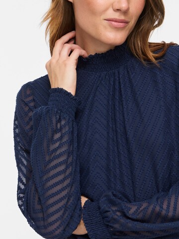 Chemisier 'VIMichelle' VILA en bleu