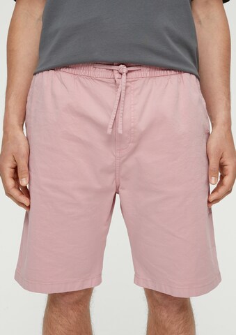 QS Regular Trousers in Pink