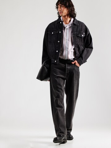 juoda Calvin Klein Jeans Demisezoninė striukė