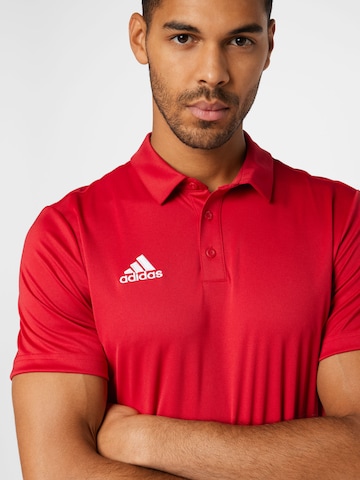 T-Shirt fonctionnel 'Entrada 22' ADIDAS SPORTSWEAR en rouge