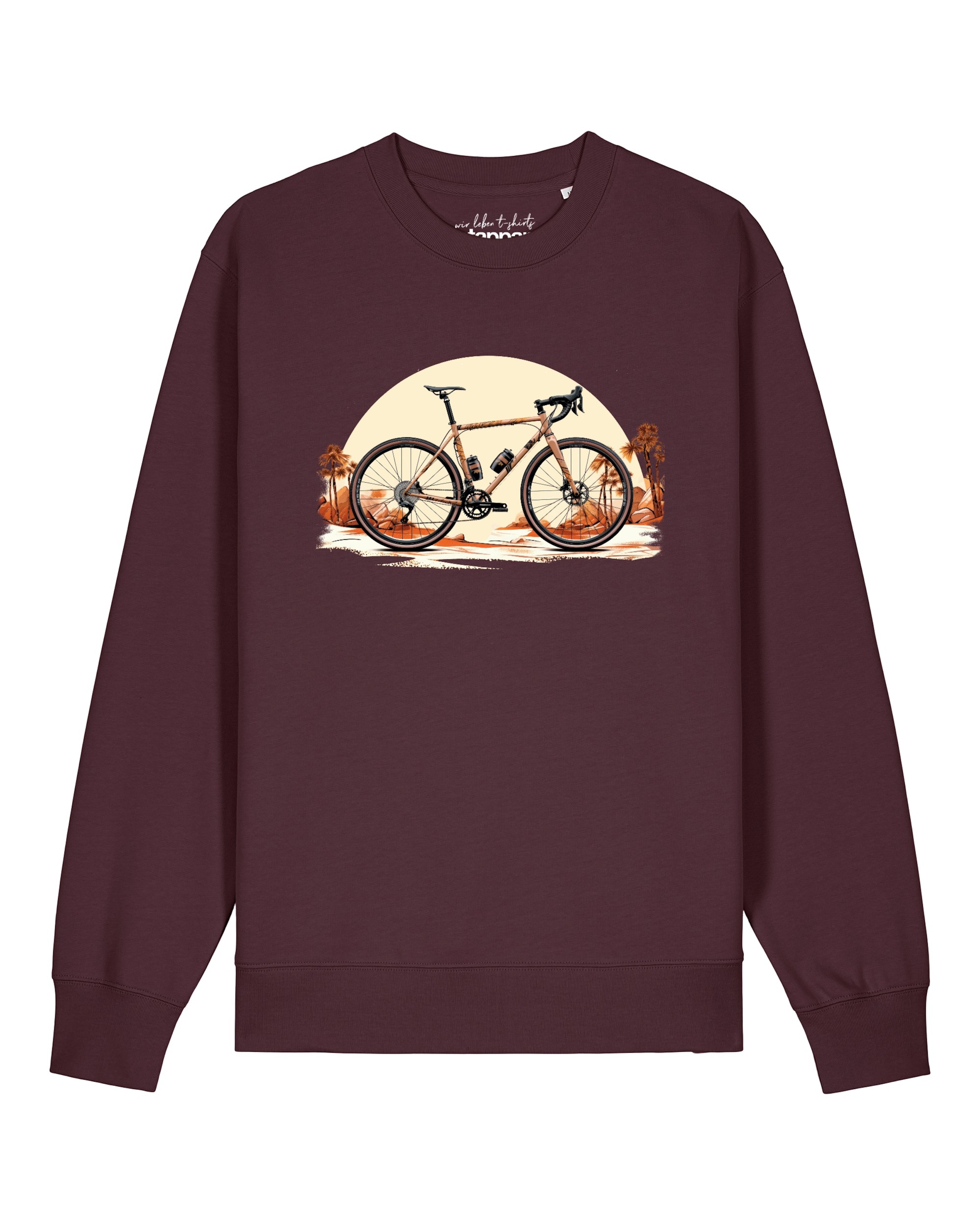 Watapparel Sweatshirt in Rood: voorkant