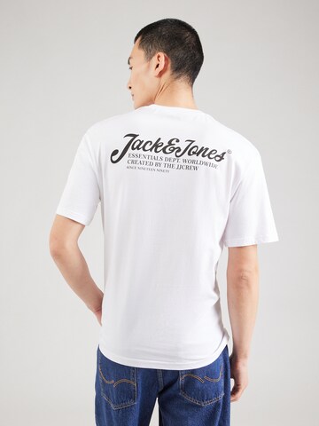 JACK & JONES Μπλουζάκι 'JJBeau' σε λευκό: μπροστά