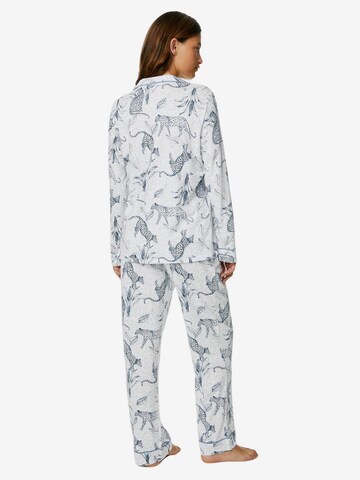 Marks & Spencer Pyjama in Weiß