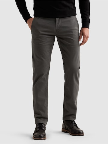 PME Legend Chino trousers 'American Classic relaxed fit chino' in Grey: front