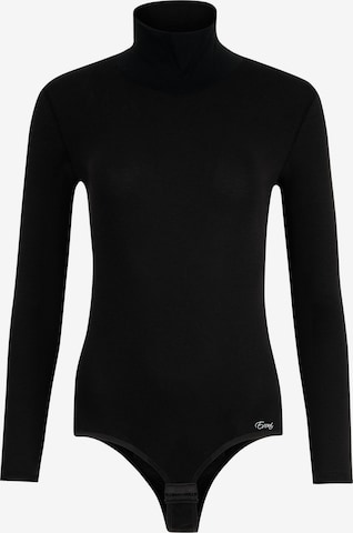 Evoni Bodysuit in Black: front
