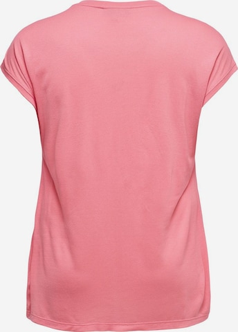 ONLY Carmakoma Shirt 'FLAKE' in Roze