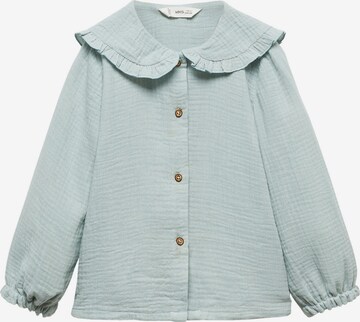 MANGO KIDS Blouse 'Isabella' in Groen: voorkant