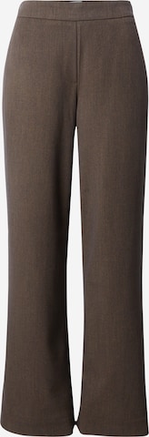 MSCH COPENHAGEN Wide leg Pants 'Henrika' in Brown: front