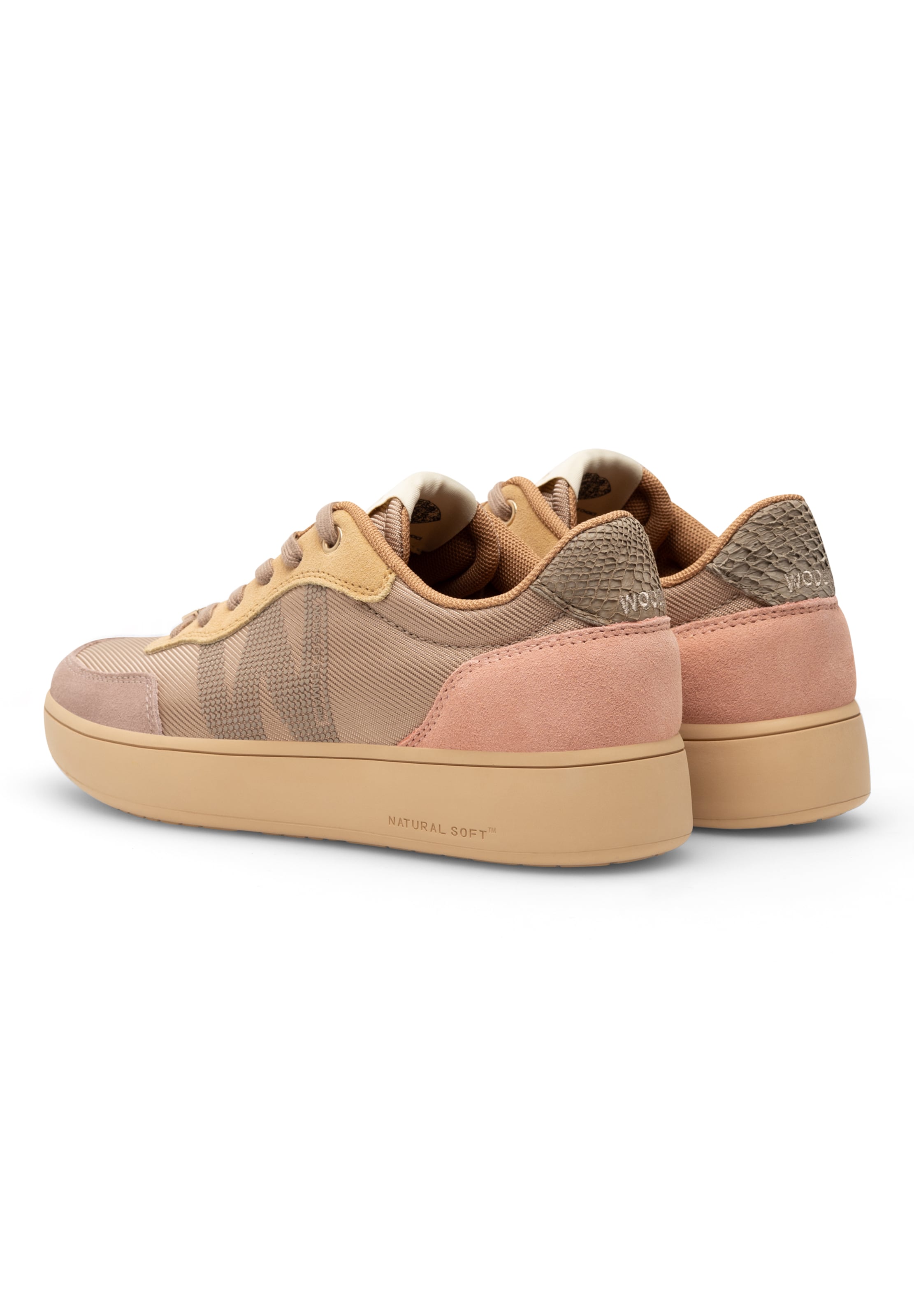 Baskets basses 'Line Sneak' WODEN en rose