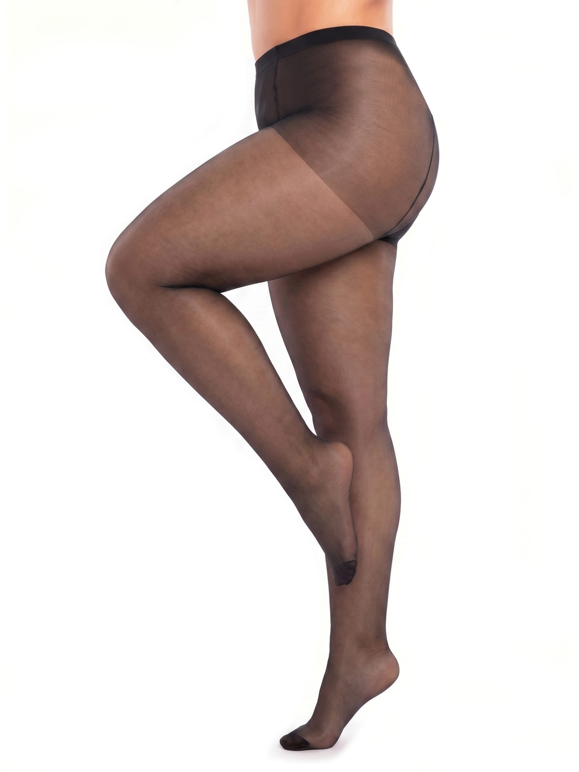GLAMORY Feinstrumpfhose 'Supersize 20den Feinstrumpfhose'‌‌‌ in Schwarz
