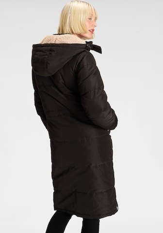 ALPENBLITZ Winter Coat in Black