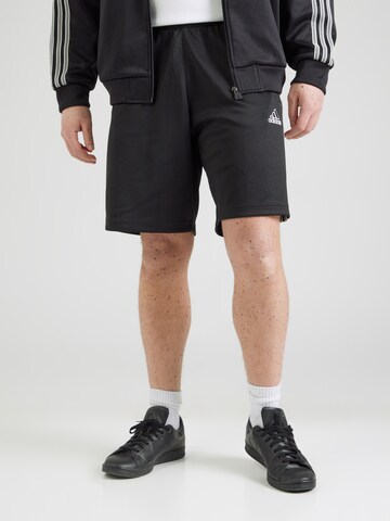 Loosefit Pantaloni di ADIDAS ORIGINALS in nero: frontale