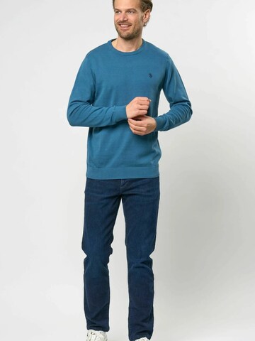 U.S. POLO ASSN. Pullover 'Adair' i grøn
