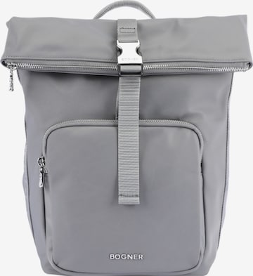 BOGNER Rucksack 'Klosters Eike' in Grau: Vorderseite