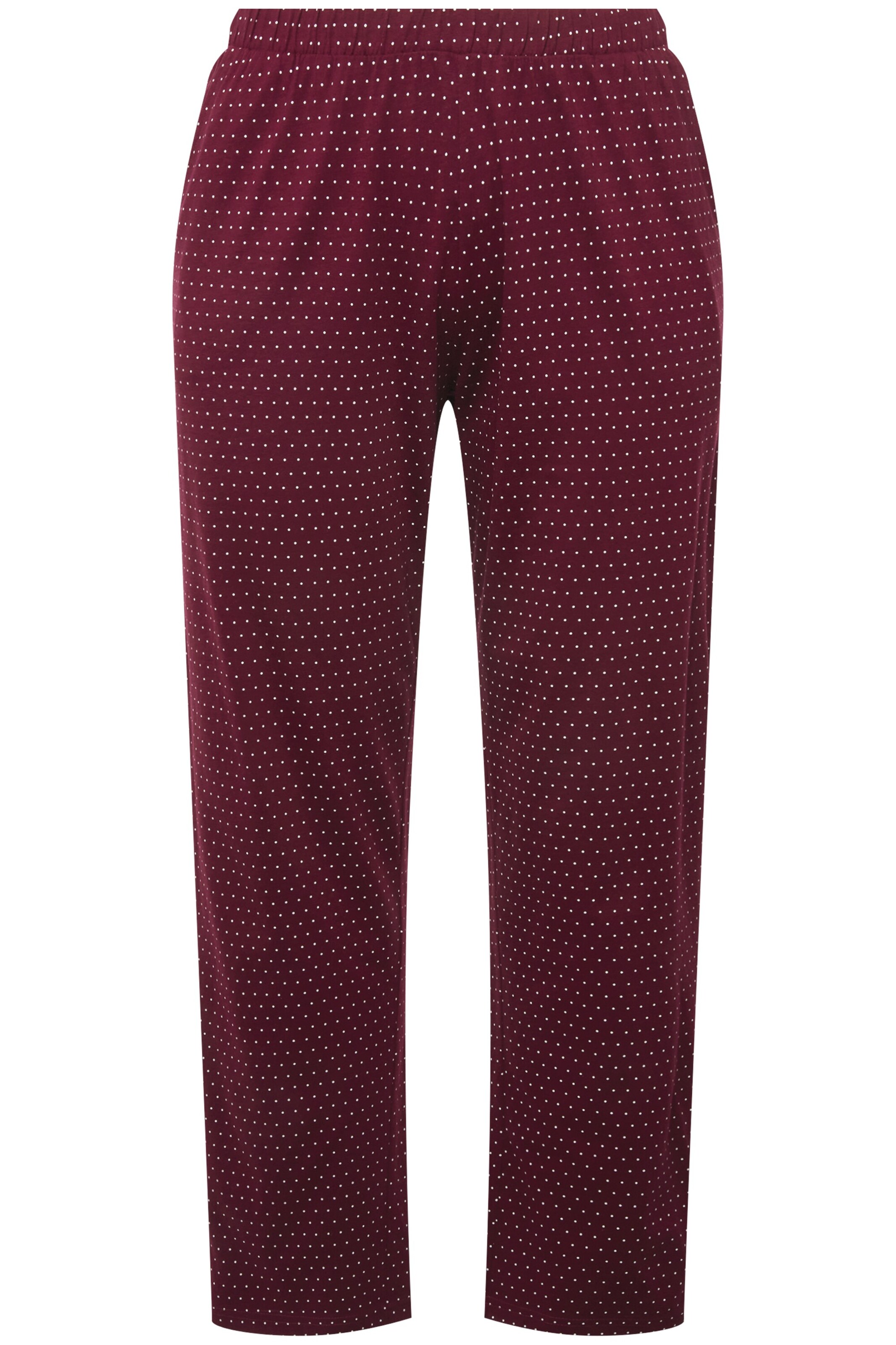 Ulla Popken Pyjama in Rot