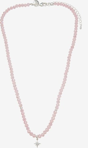 Leslii Necklace in Red: front