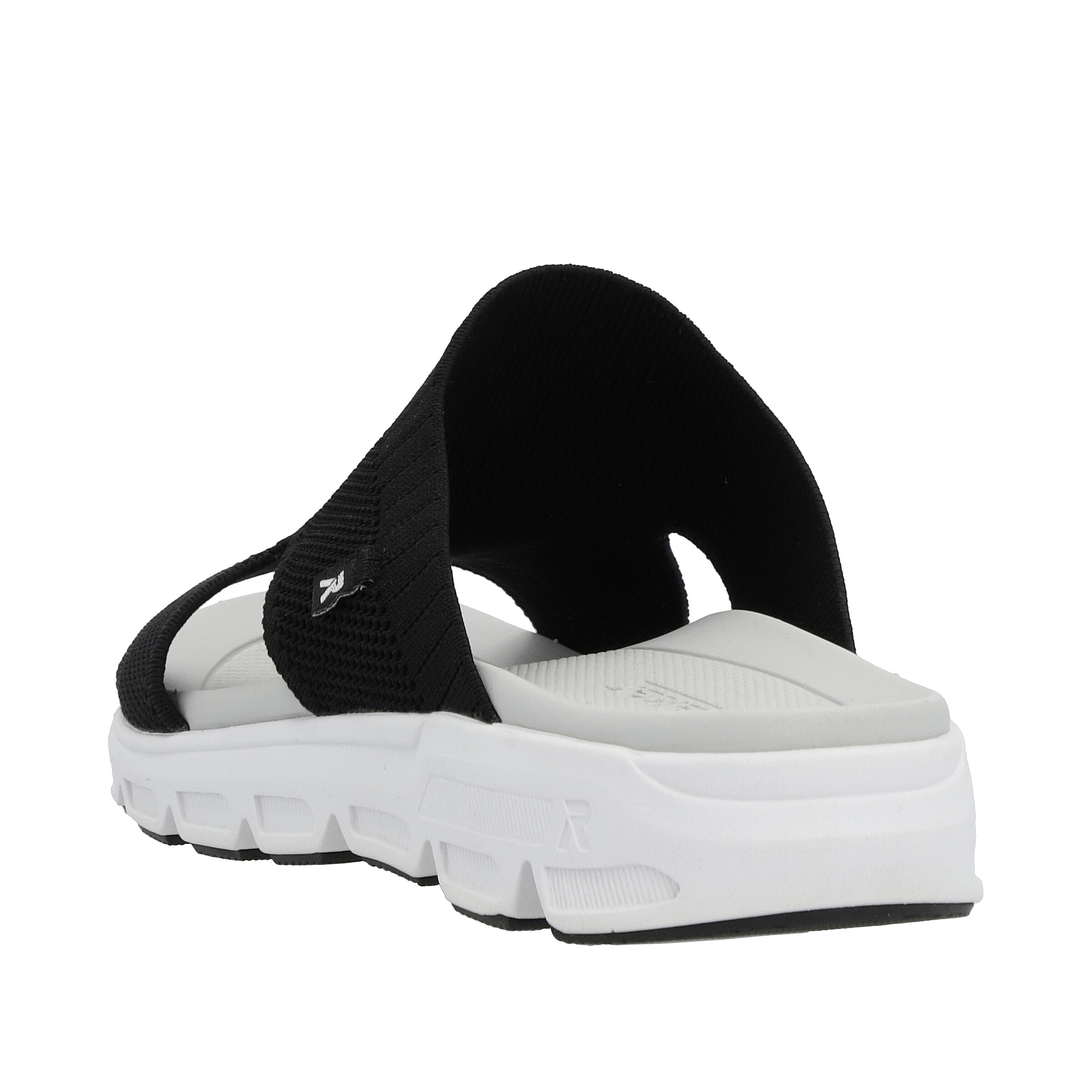 Rieker Sport Pantolette in Schwarz