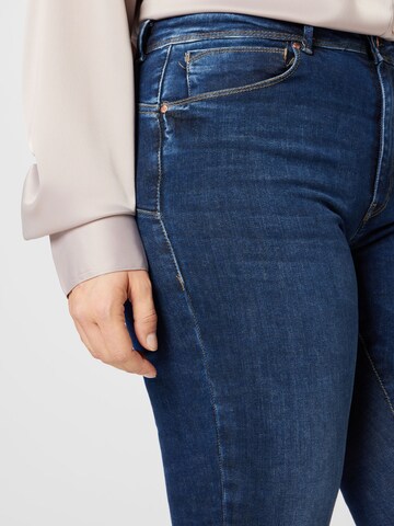 ONLY Carmakoma Skinny Jeans 'Maya' in Blauw