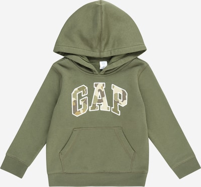 GAP Sweater majica u svijetlosiva / zelena / kaki / bijela, Pregled proizvoda