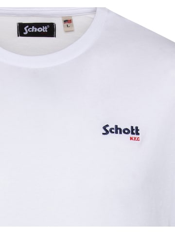 Schott NYC Shirt in White