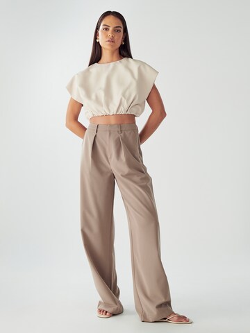 Willa Blouse 'Ora' in Beige