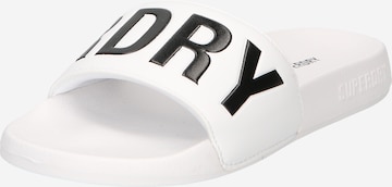 Superdry Beach & Pool Shoes in White: front