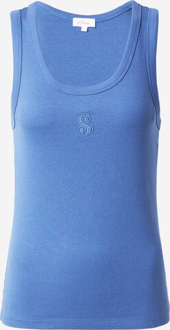 s.Oliver Top in Blauw: voorkant