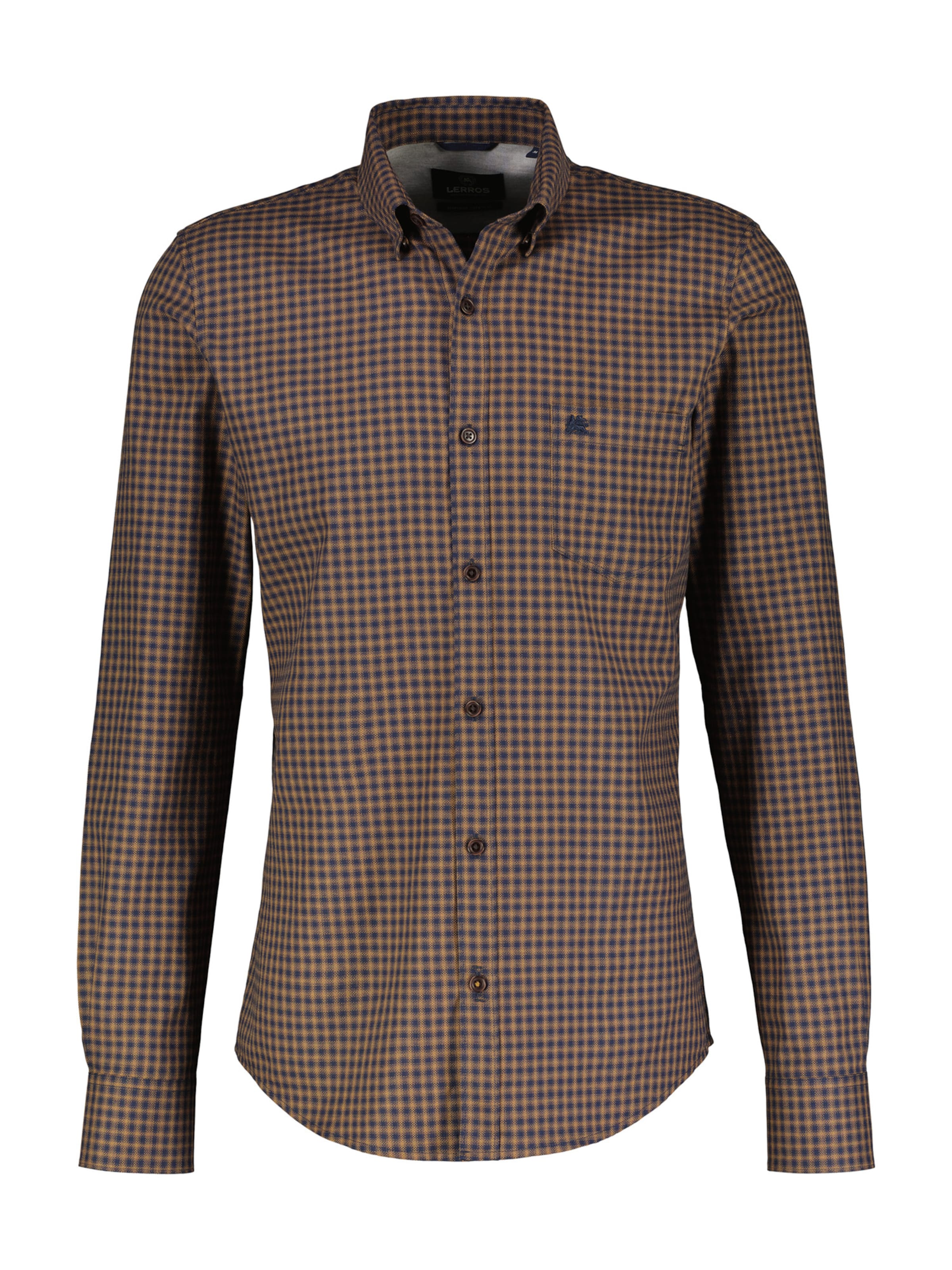 Chemise LERROS en marron : devant