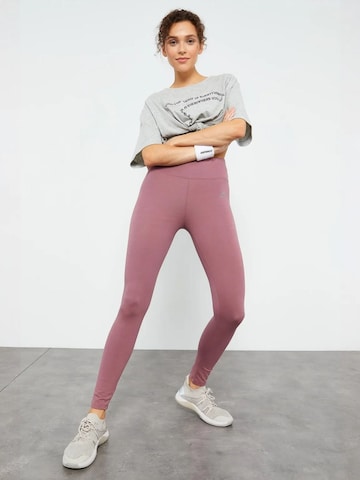 Tommy Life Skinny Leggings 'Gamaschen' - lila