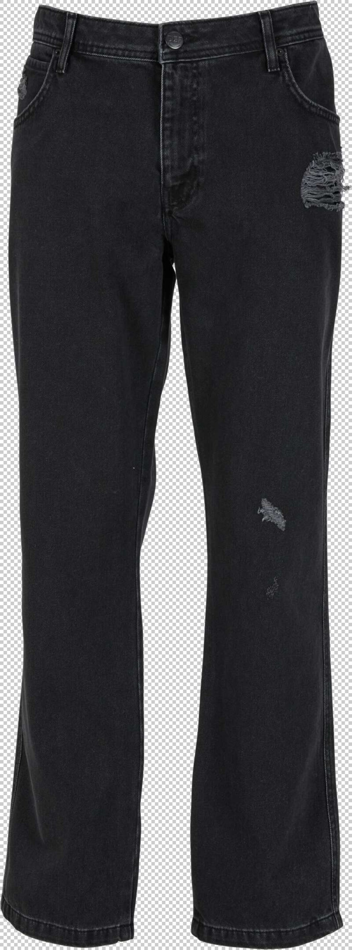 DEF Слим Джинсы в Черный: спереди