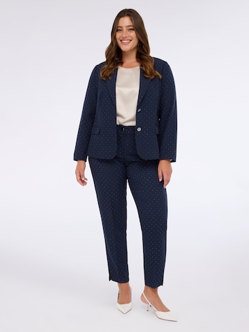 Blazer Fiorella Rubino en bleu