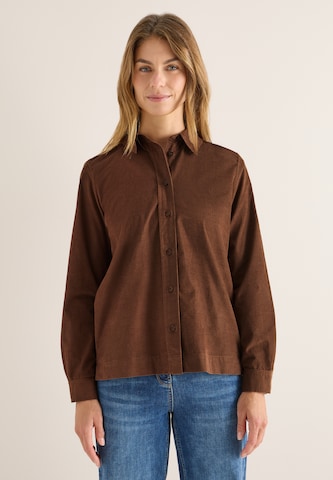 CECIL Bluse in Braun: Vorderseite