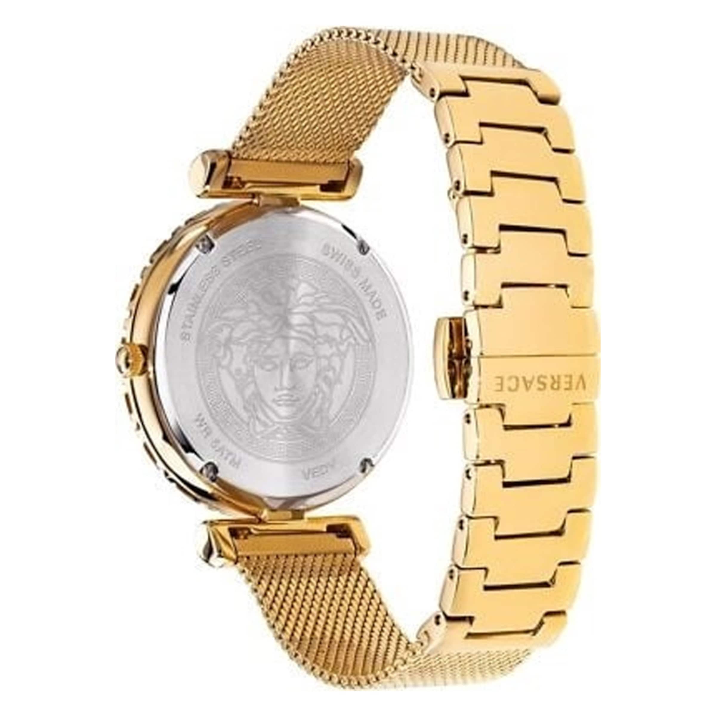VERSACE Analoog horloge in Goud