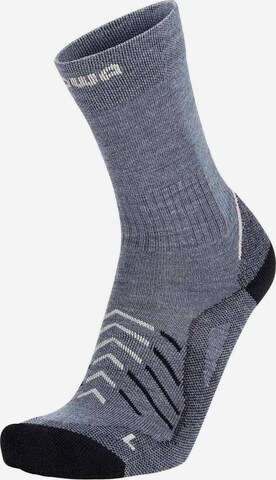 LOWA Socks in Blue: front