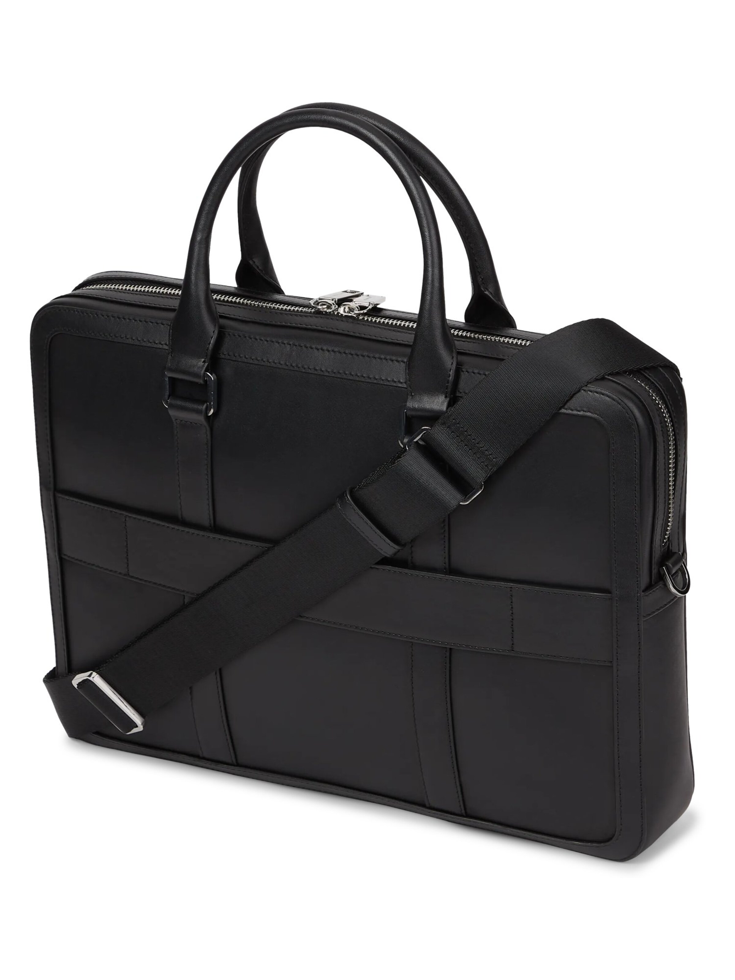 Karl Lagerfeld Aktovka 'K/Loom' - Čierna
