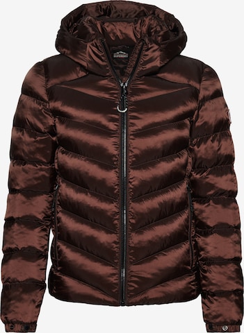 Superdry Winterjas 'Fuji' in Bruin: voorkant