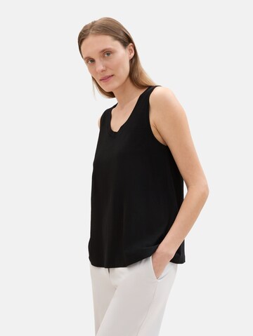 TOM TAILOR Top in Zwart