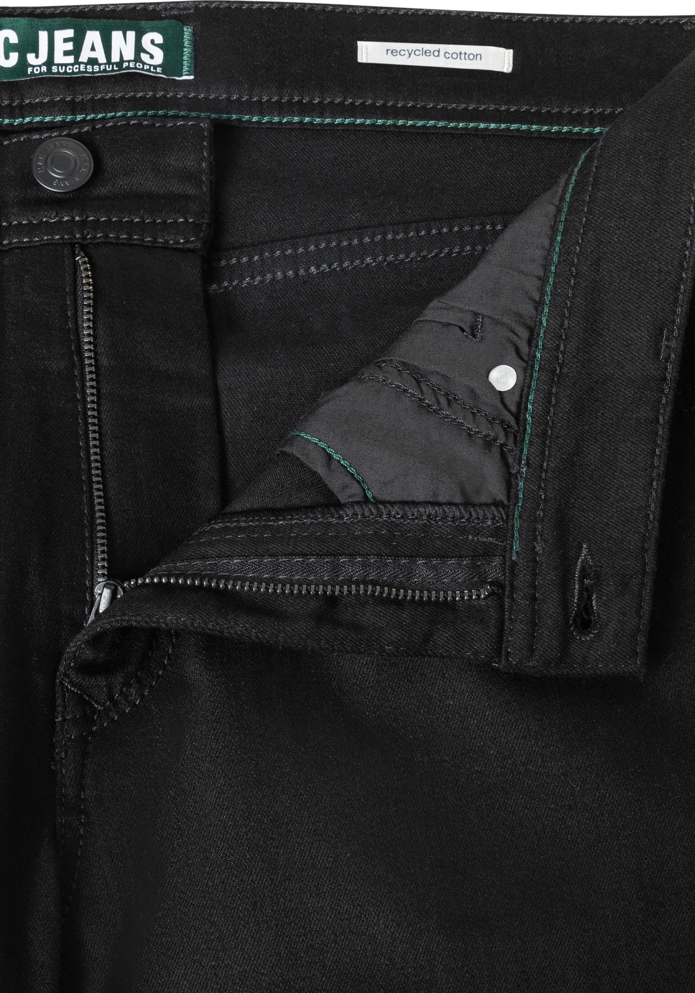 MAC Slim fit Jeans 'Arne' in Black